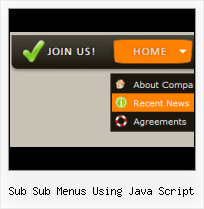Javascript Floating Menu Bar Vista Buttons Graphics