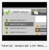 Javascript Scrollable Menu Tabs Tree En Css